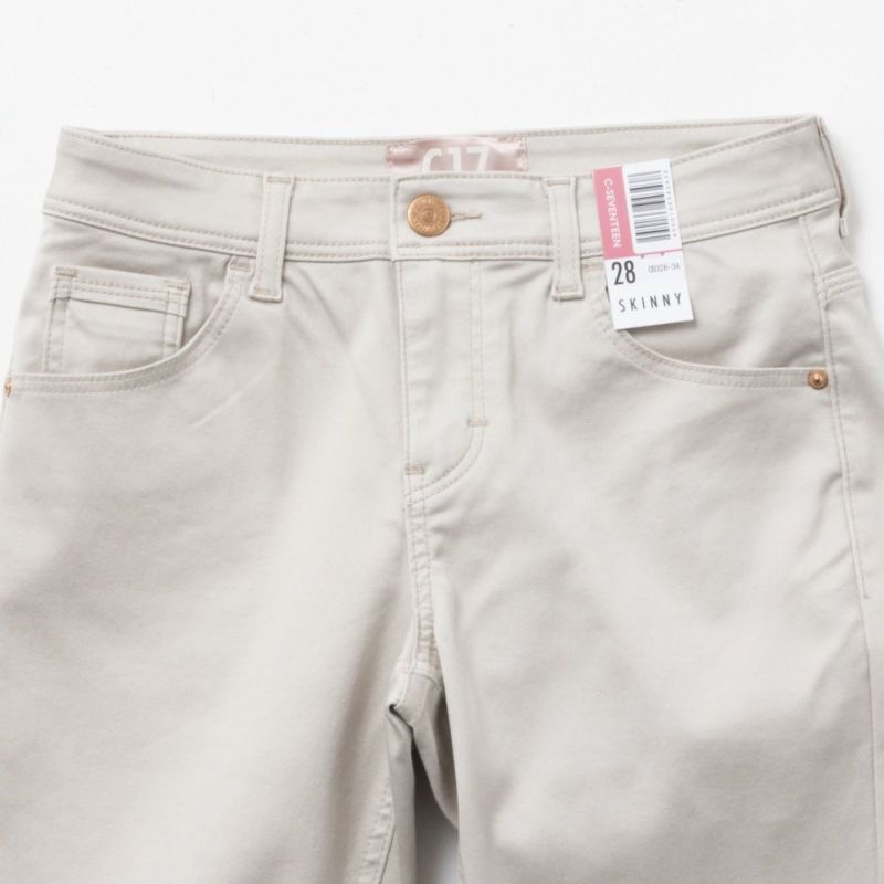 C17 ベーシックスキニーパンツ レディース商品画像-7
