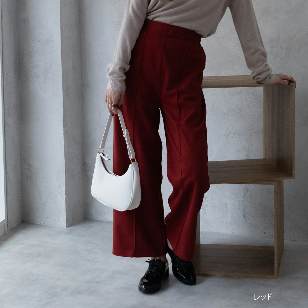 NAVY ツイルワイドパンツ レディース商品画像-1