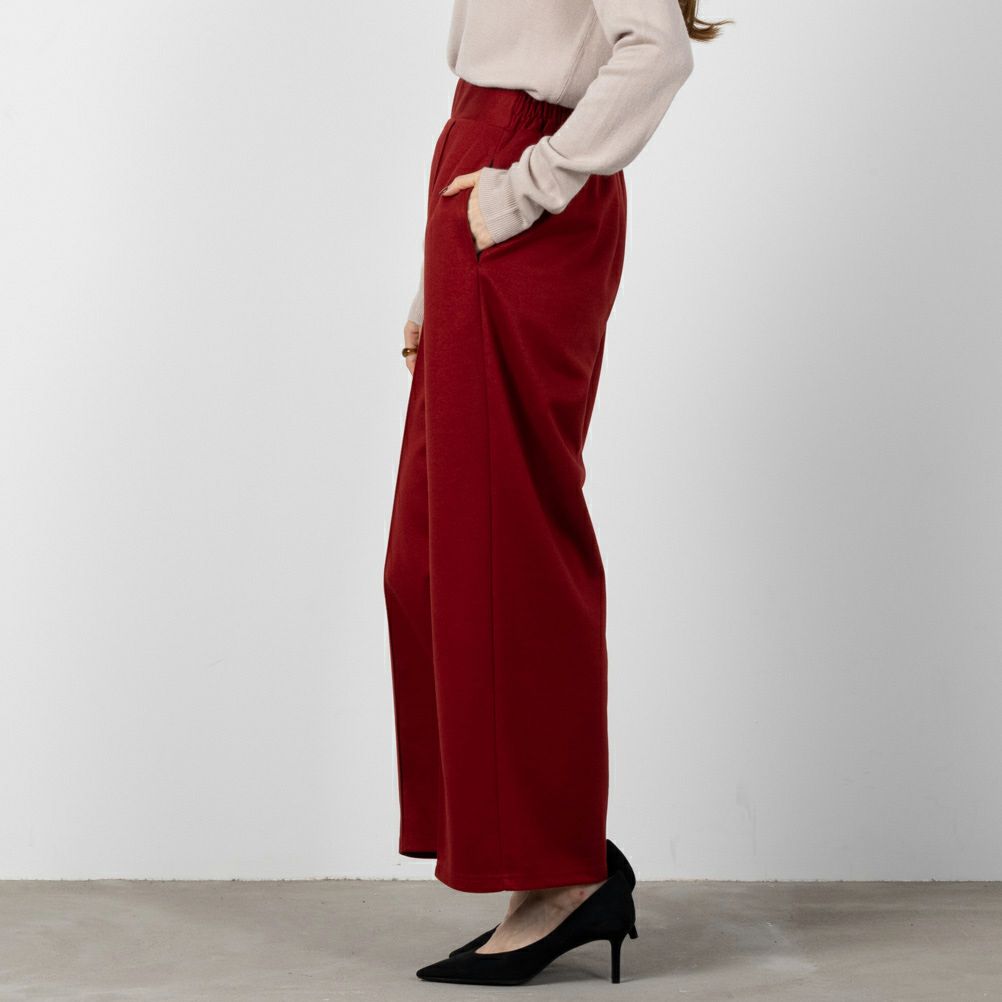 NAVY ツイルワイドパンツ レディース