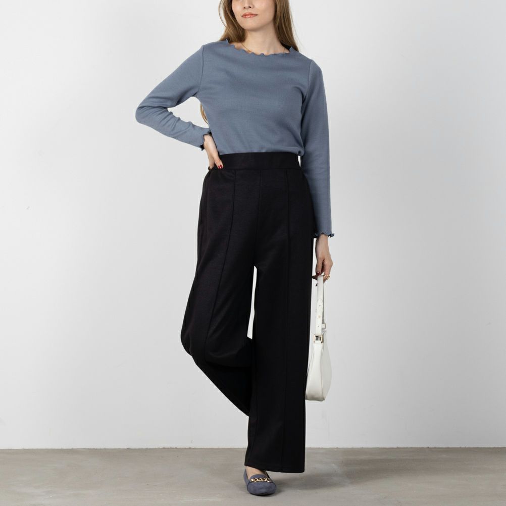 NAVY  ツイルワイドパンツ レディース商品サムネイル-8