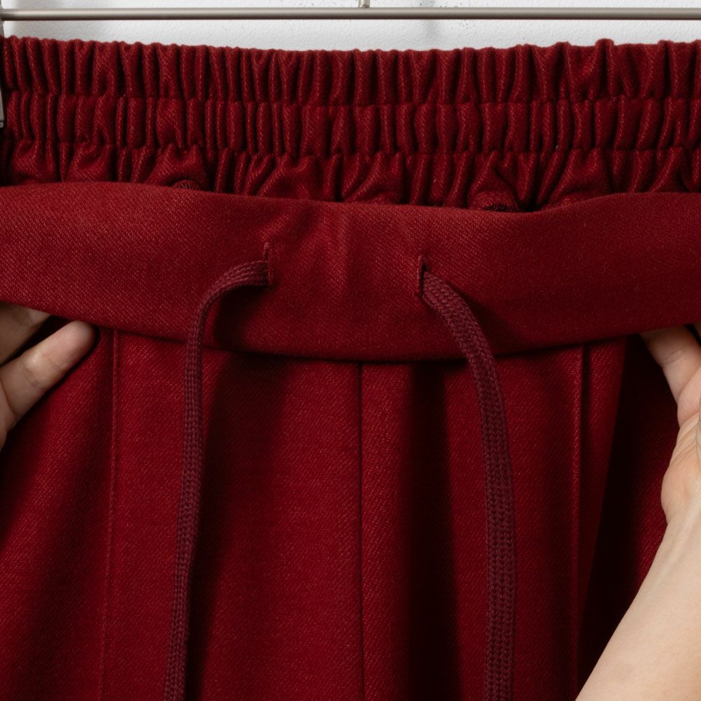 NAVY ツイルワイドパンツ レディース