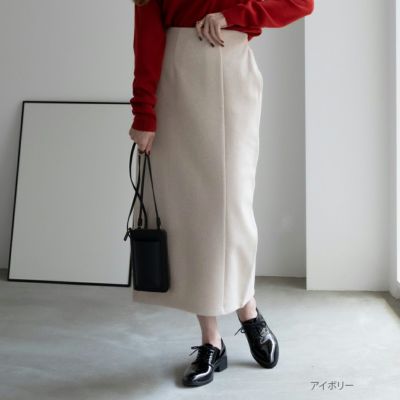 NAVY  ストレッチスカート レディース