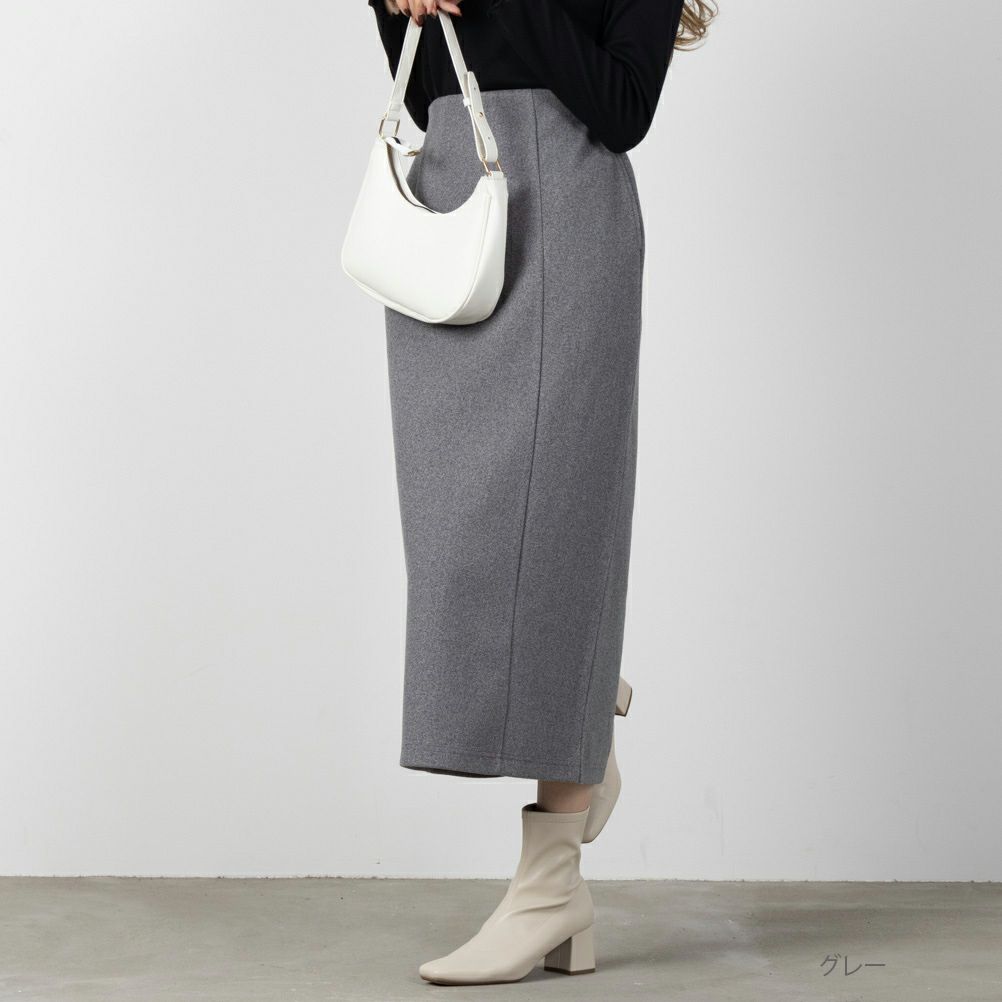 [期間限定価格]NAVY  ストレッチスカート レディース商品画像-2