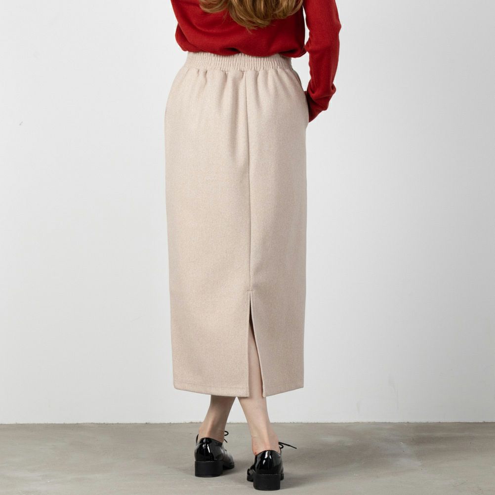 [期間限定価格]NAVY  ストレッチスカート レディース商品サムネイル-6