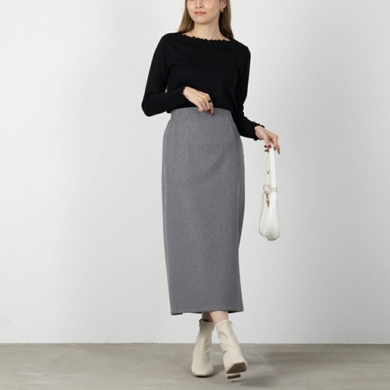 NAVY ストレッチスカート レディース商品画像-7