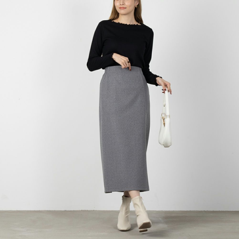 NAVY ストレッチスカート レディース