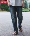 EDWIN ストレートデニムパンツ メンズ