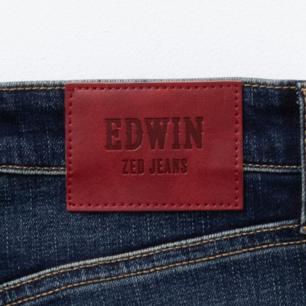 EDWIN ストレートデニムパンツ メンズ