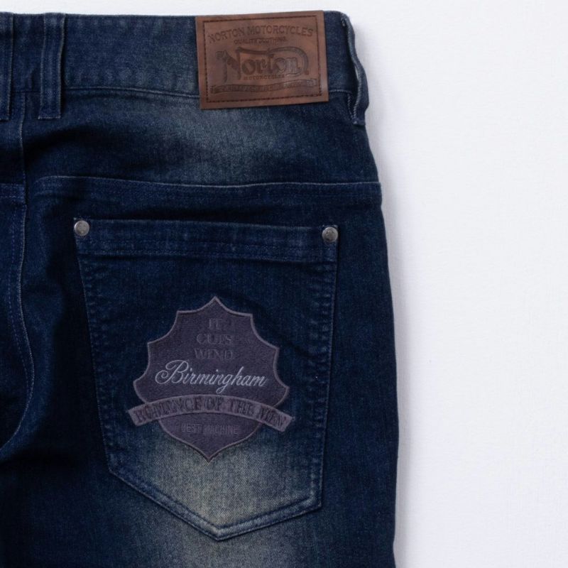 Norton  モダンシックデニムパンツ メンズ商品画像-7