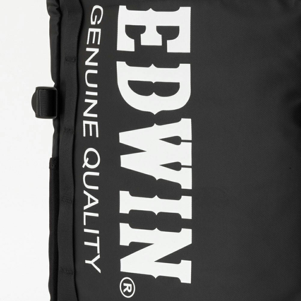 EDWIN ロゴプリントボックスリュック