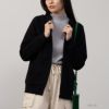 NAVY デイリージップパーカー レディース