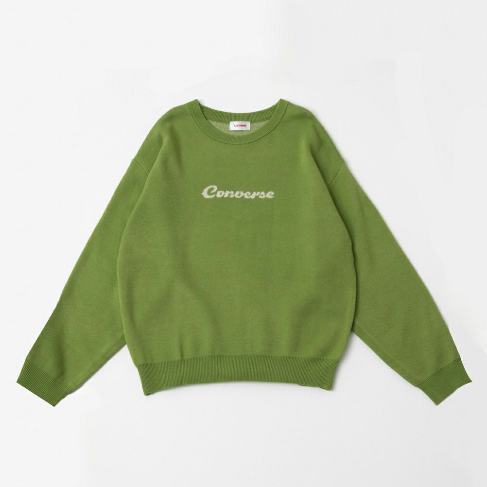 CONVERSE ジャガードスニーカープルオーバー レディース
