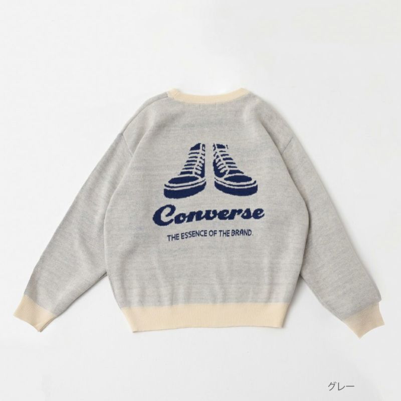 CONVERSE  ジャガードスニーカープルオーバー レディース商品画像-3