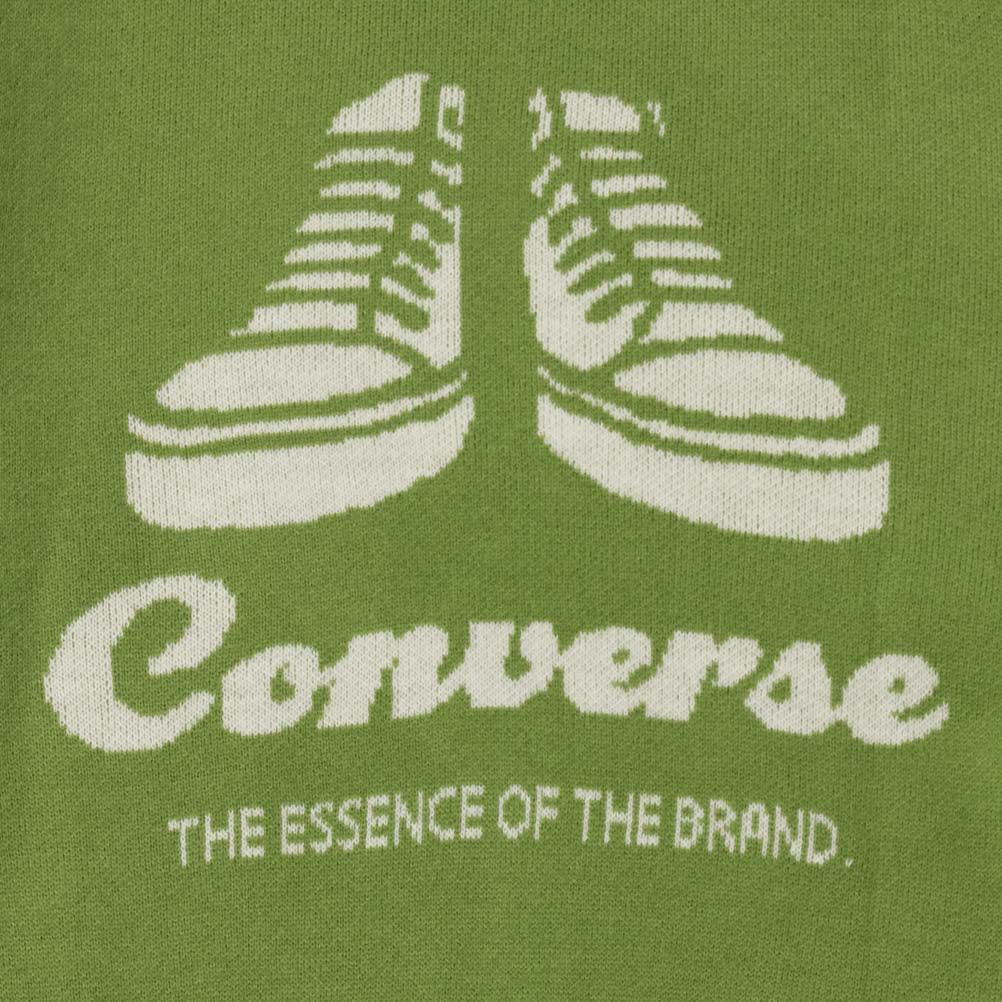 CONVERSE ジャガードスニーカープルオーバー レディース