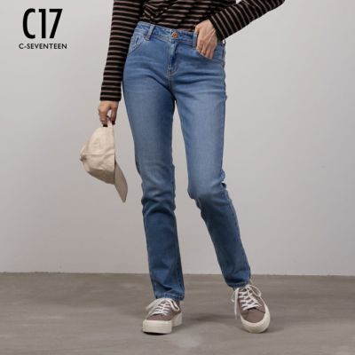 C17  ベーシックスキニーパンツ レディース