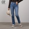 C17 ベーシックスキニーパンツ レディース