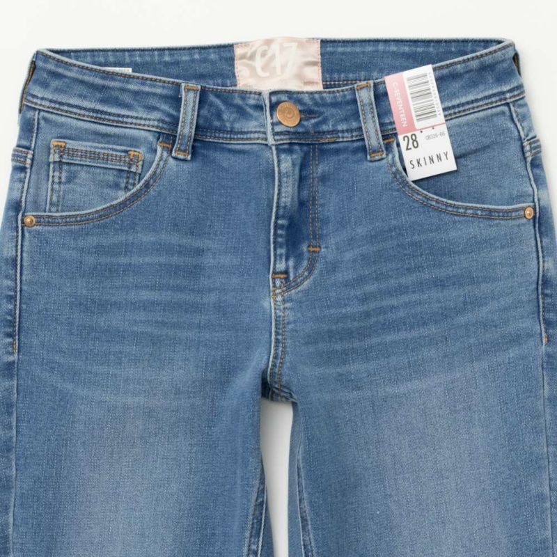 C17  ベーシックスキニーパンツ レディース商品画像-7