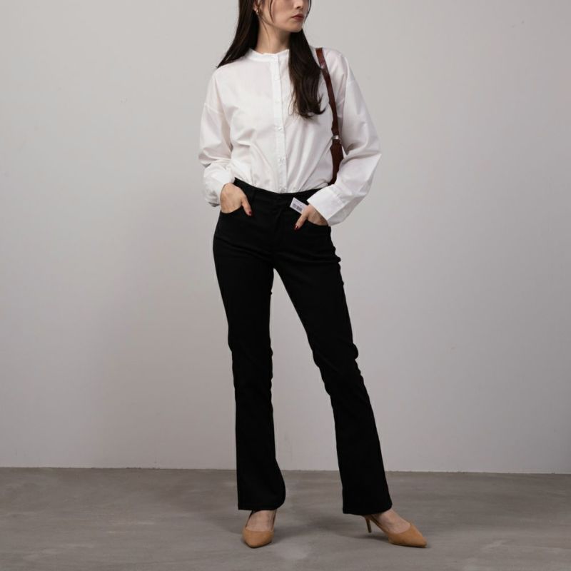 EDWIN  ハタラクロ ブーツカットパンツ レディース商品画像-2