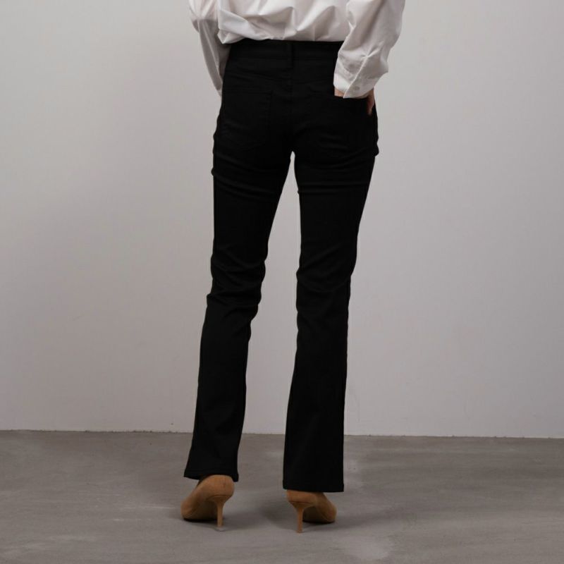 EDWIN  ハタラクロ ブーツカットパンツ レディース商品画像-4