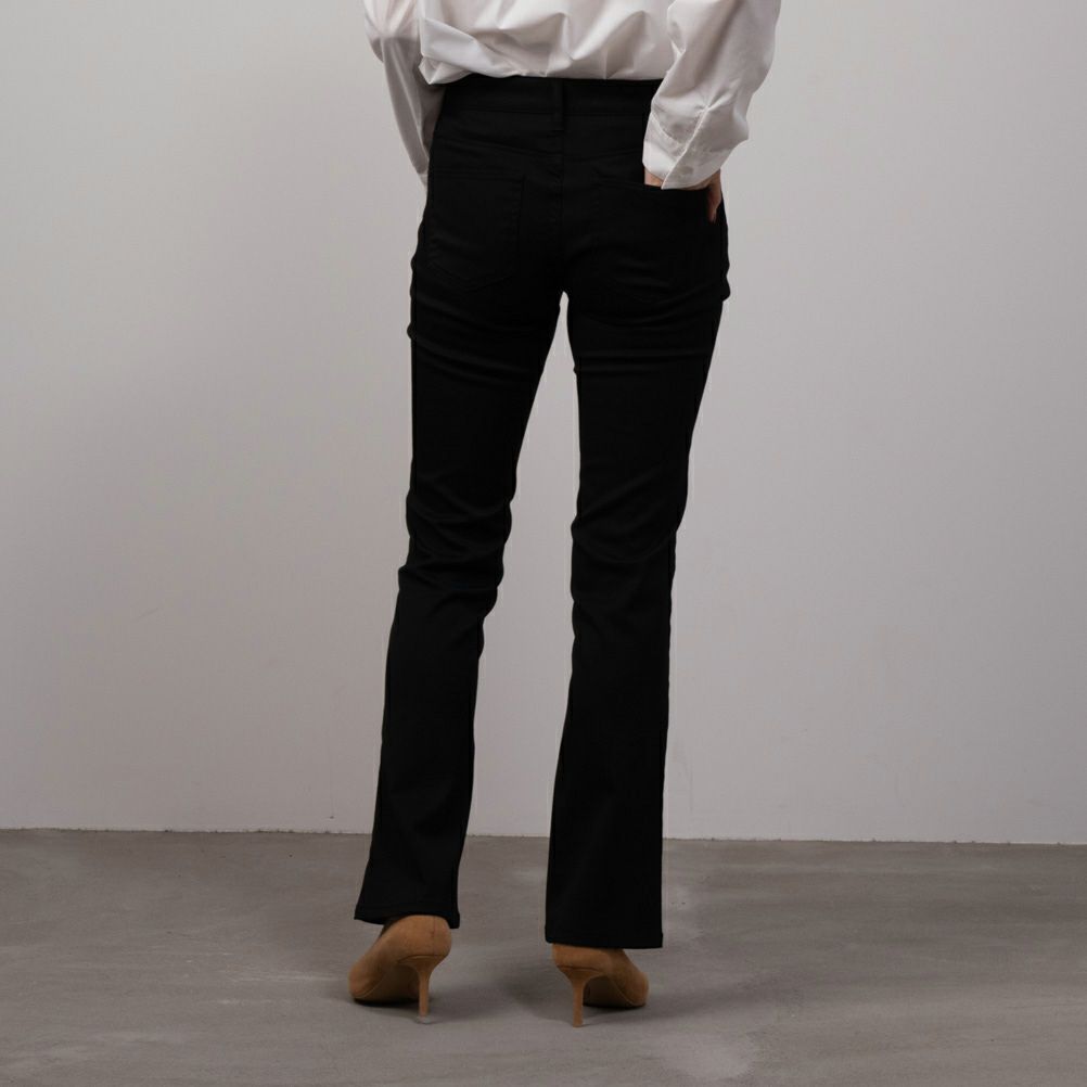 EDWIN  ハタラクロ ブーツカットパンツ レディース商品サムネイル-4