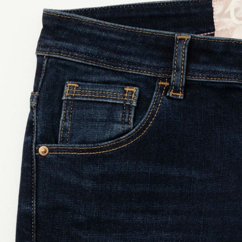 C17 ベーシックブーツカットパンツ レディース商品画像-8