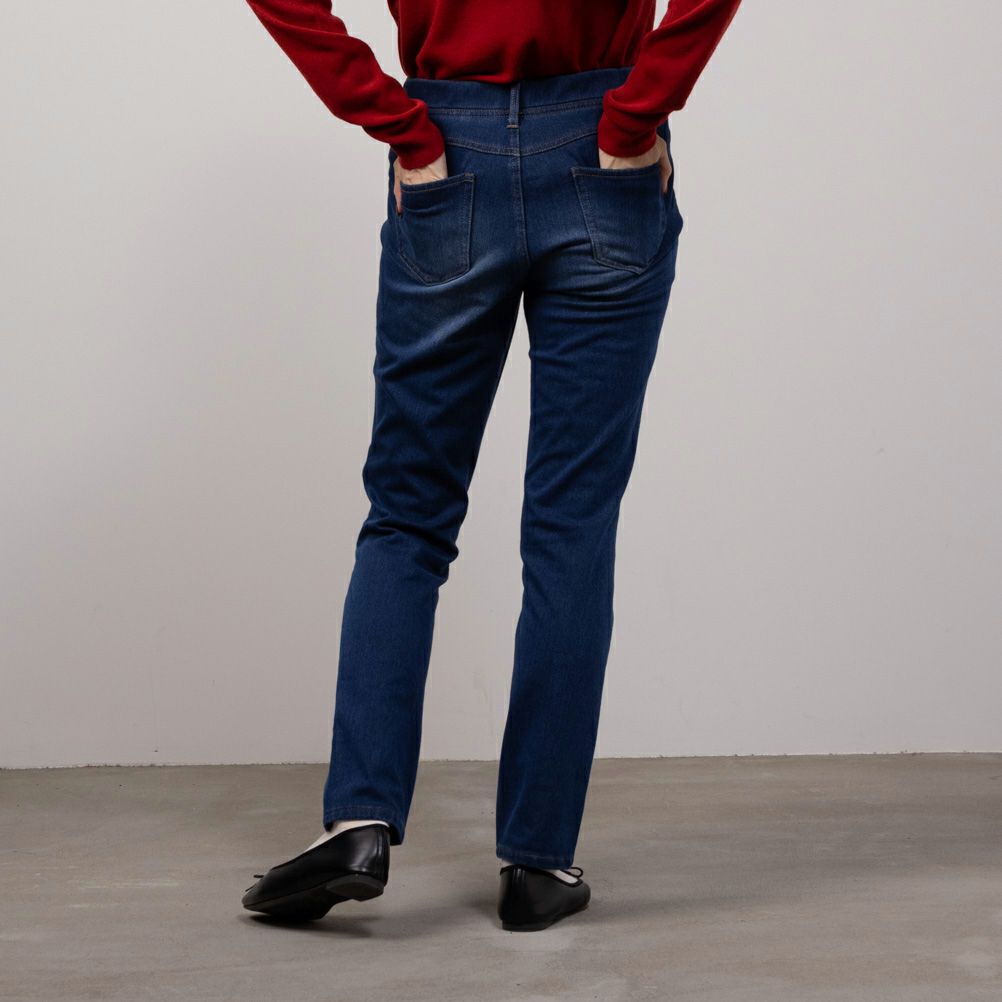 NAVY  Magic Legs パーフェクトレッグス 裏起毛レギンス レディース商品サムネイル-4