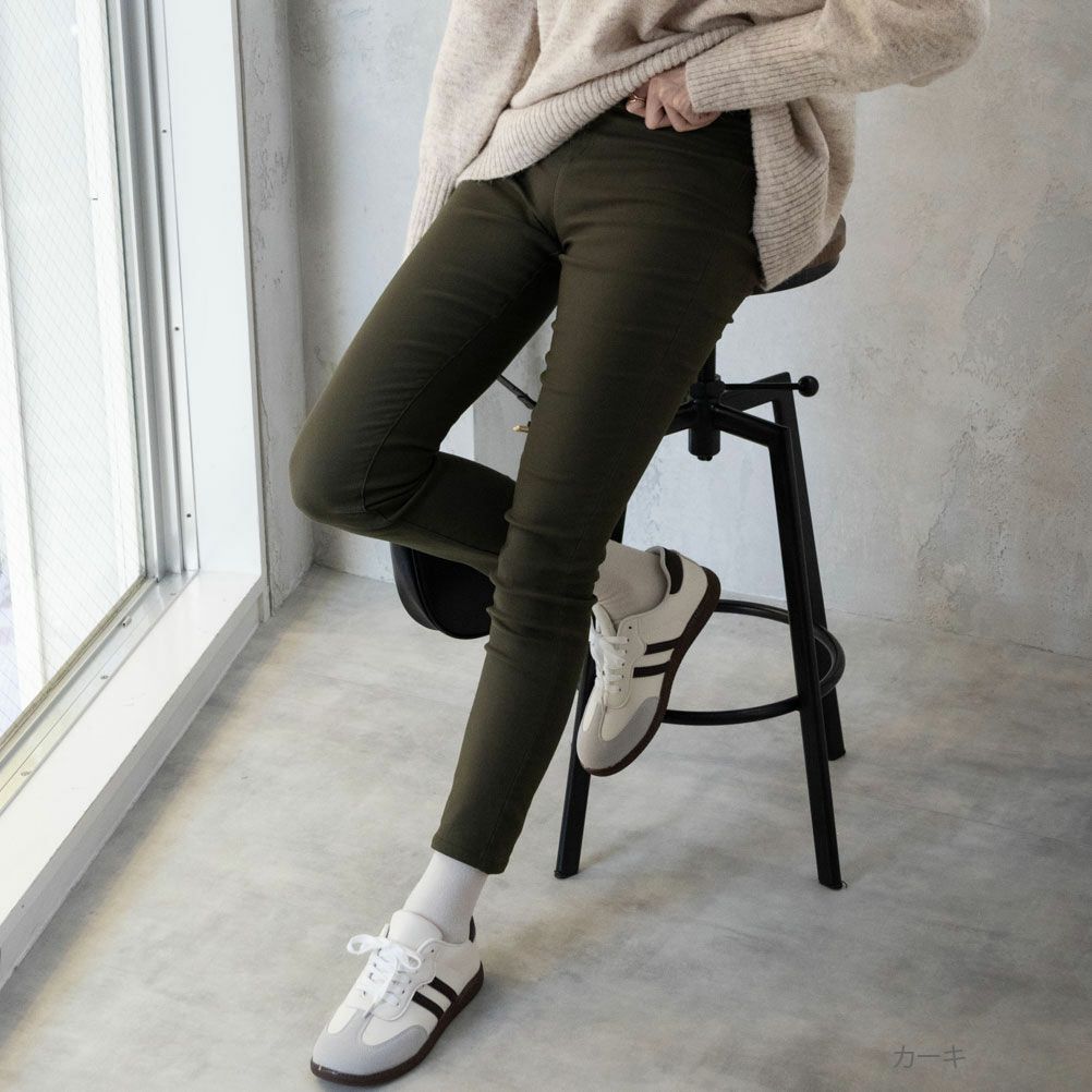 NAVY Magic Legs パーフェクトレッグス 裏起毛レギンス レディース商品サムネイル-1