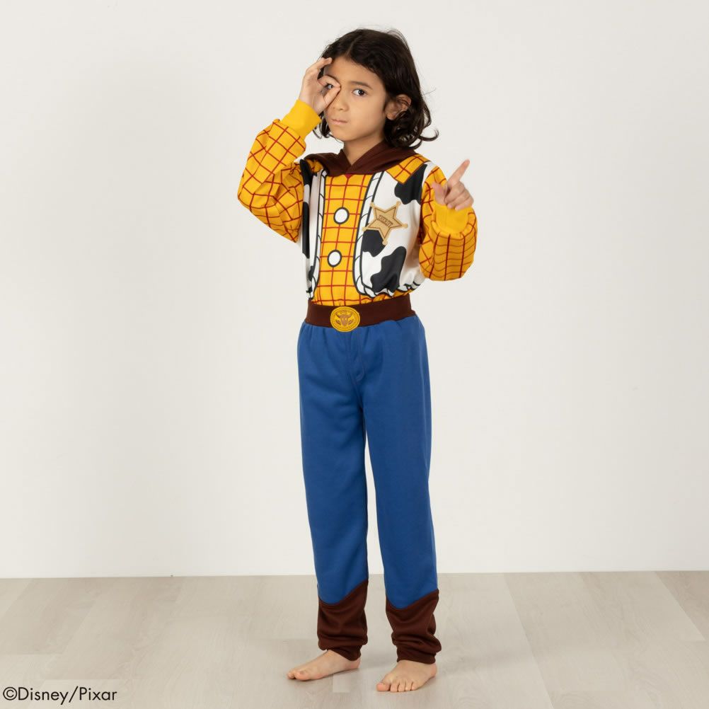 [期間限定価格]【オンラインストア限定】PIXAR ディズニー / ピクサー TOY STORY トイ・ストーリー ウッディ / コスチュームセットアップ キッズ商品サムネイル-3