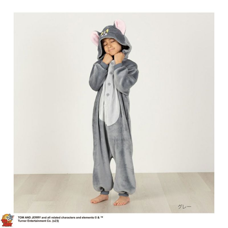 [期間限定価格]Tom and Jerry トム 着ぐるみパジャマ キッズ商品画像-1