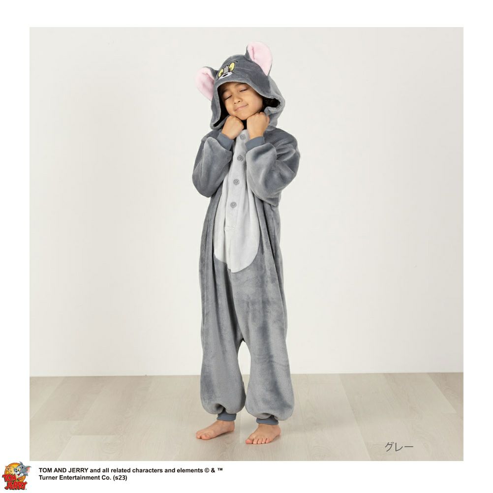 [期間限定価格]Tom and Jerry トム 着ぐるみパジャマ キッズ商品サムネイル-1