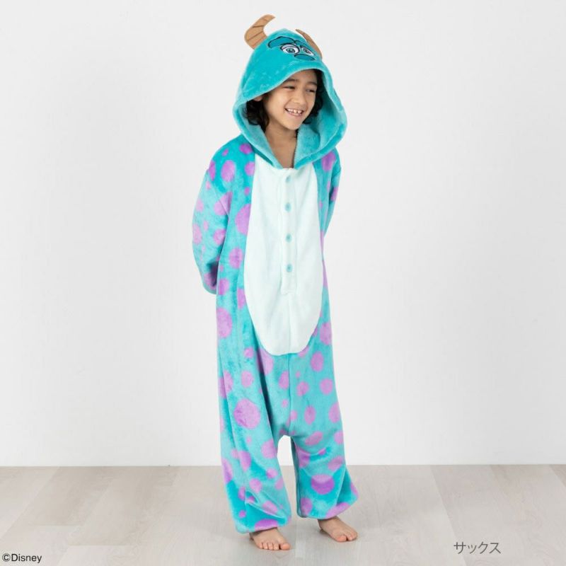 [期間限定価格]【オンラインストア限定】PIXAR ディズニー / ピクサー モンスターズ・インク サリー / 着ぐるみパジャマ キッズ商品画像-1