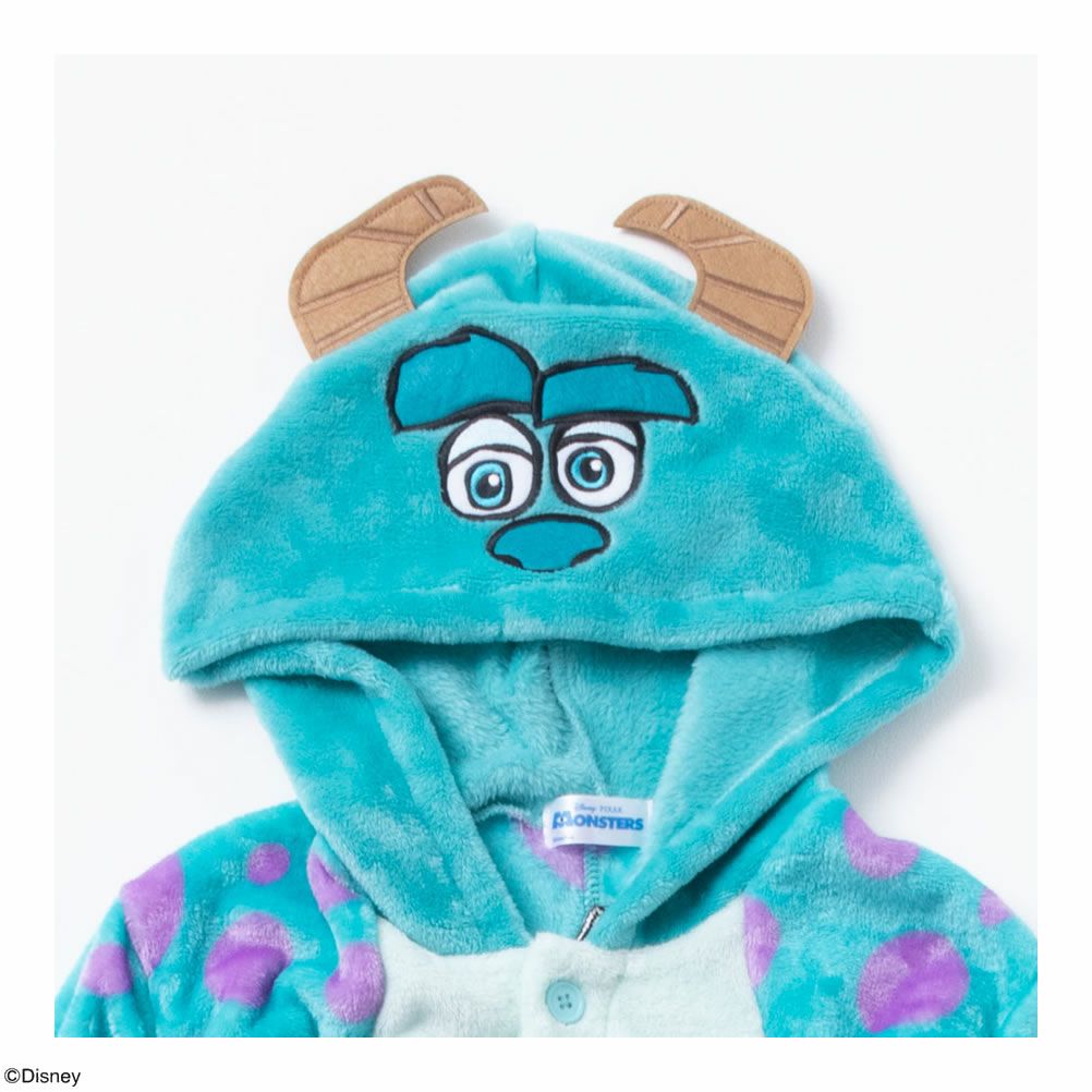 [期間限定価格]【オンラインストア限定】PIXAR ディズニー / ピクサー モンスターズ・インク サリー / 着ぐるみパジャマ キッズ商品サムネイル-9