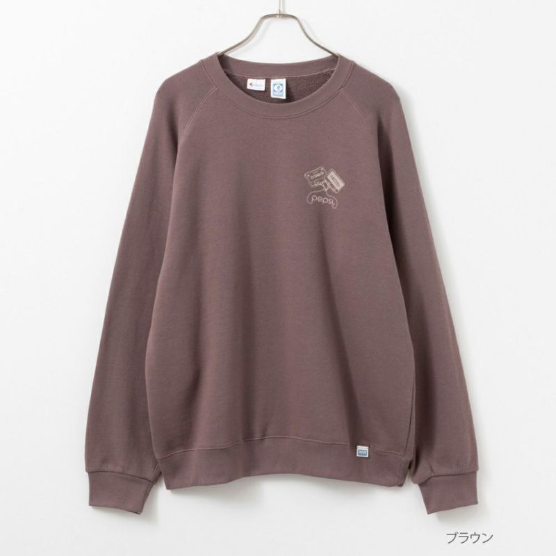 [期間限定価格]【オンラインストア限定】DISCUS×PEPSI ラグラントレーナー メンズ商品画像-1