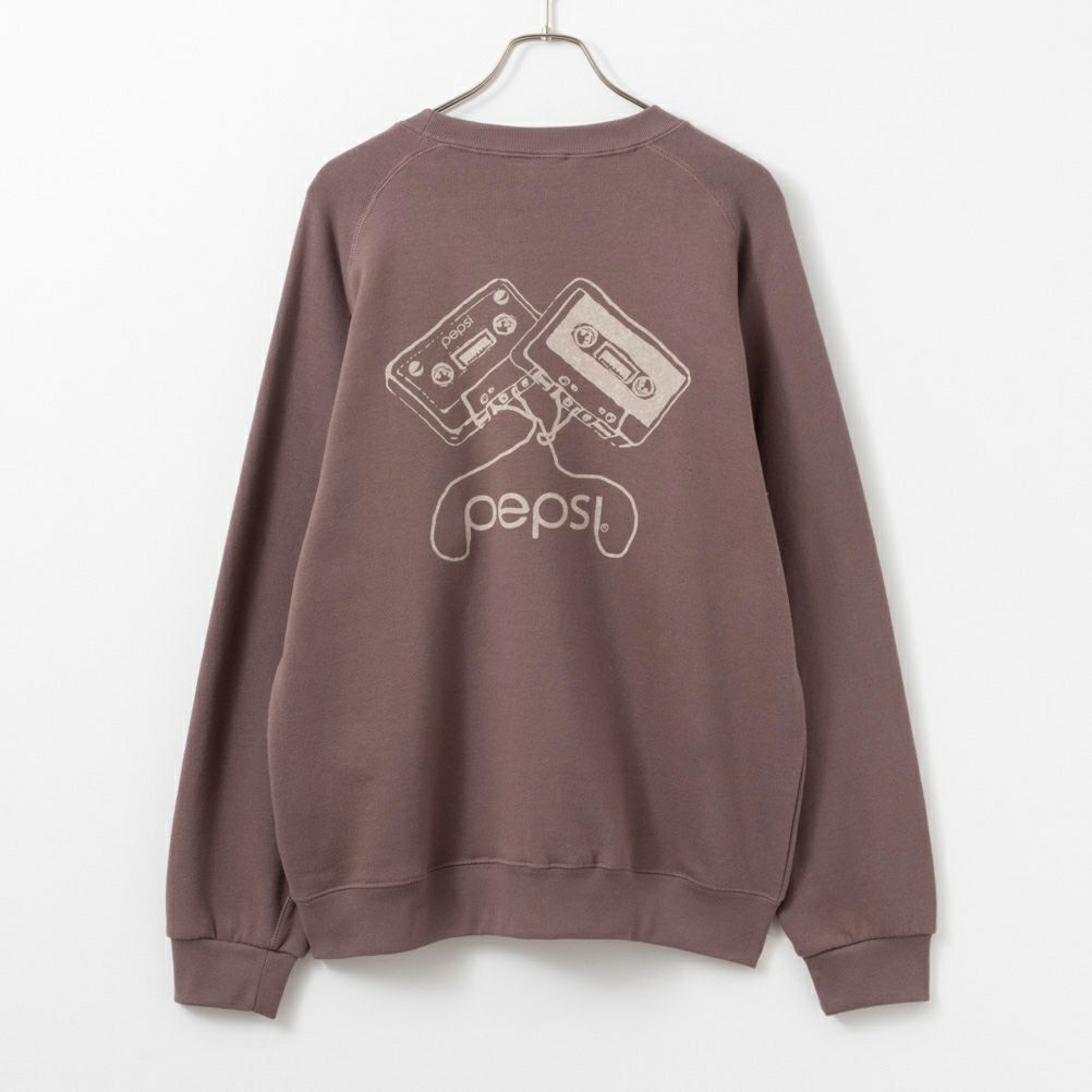 DISCUS×PEPSI ラグラントレーナー メンズ