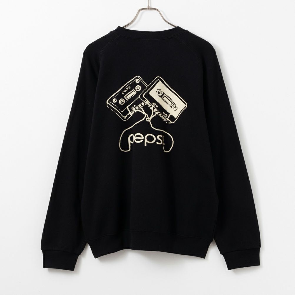 DISCUS×PEPSI ラグラントレーナー メンズ