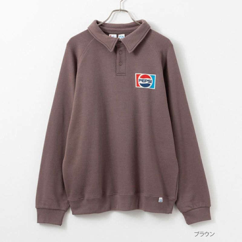 【オンラインストア限定】DISCUS×PEPSI ポロスウェット メンズ商品画像-1