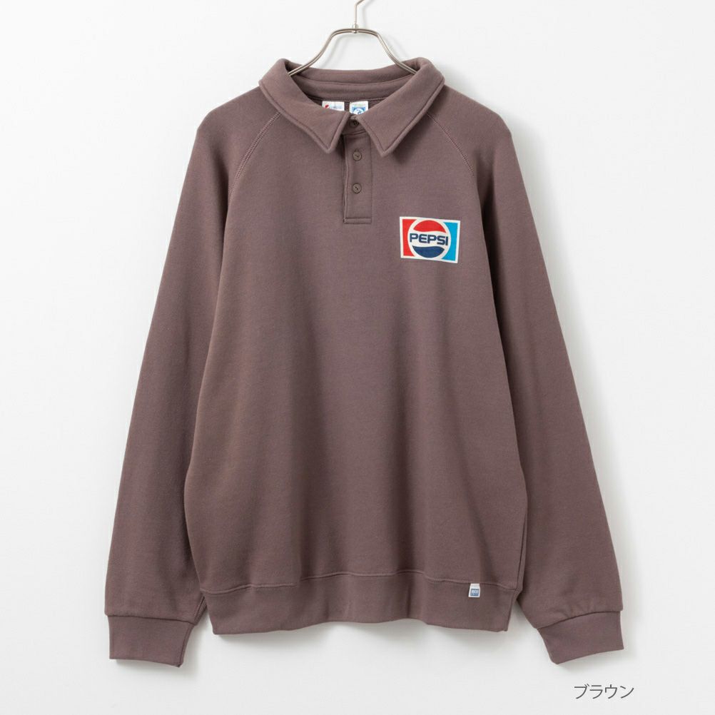 DISCUS×PEPSI ポロスウェット メンズ