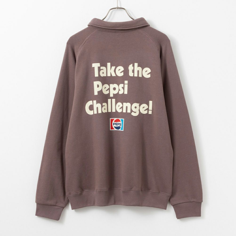 DISCUS×PEPSI ポロスウェット メンズ