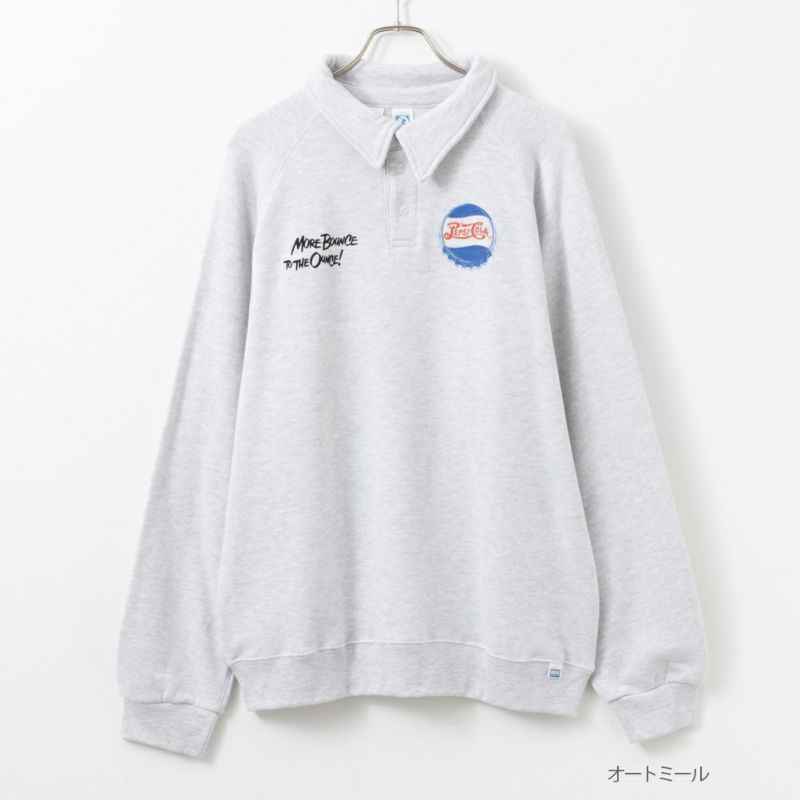 PEPSI ペプシ アドバタイジング ボア スウェットシャツ