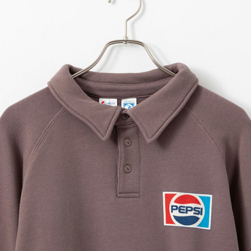 DISCUS×PEPSI ポロスウェット メンズ