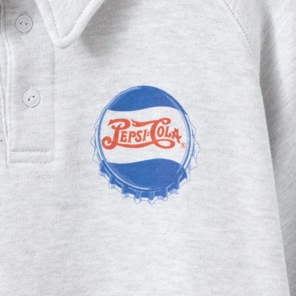 DISCUS×PEPSI ポロスウェット メンズ