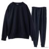 [値下げ]NAVY  裏毛セットアップ速乾ルームウェア ユニセックス商品サムネイル-4