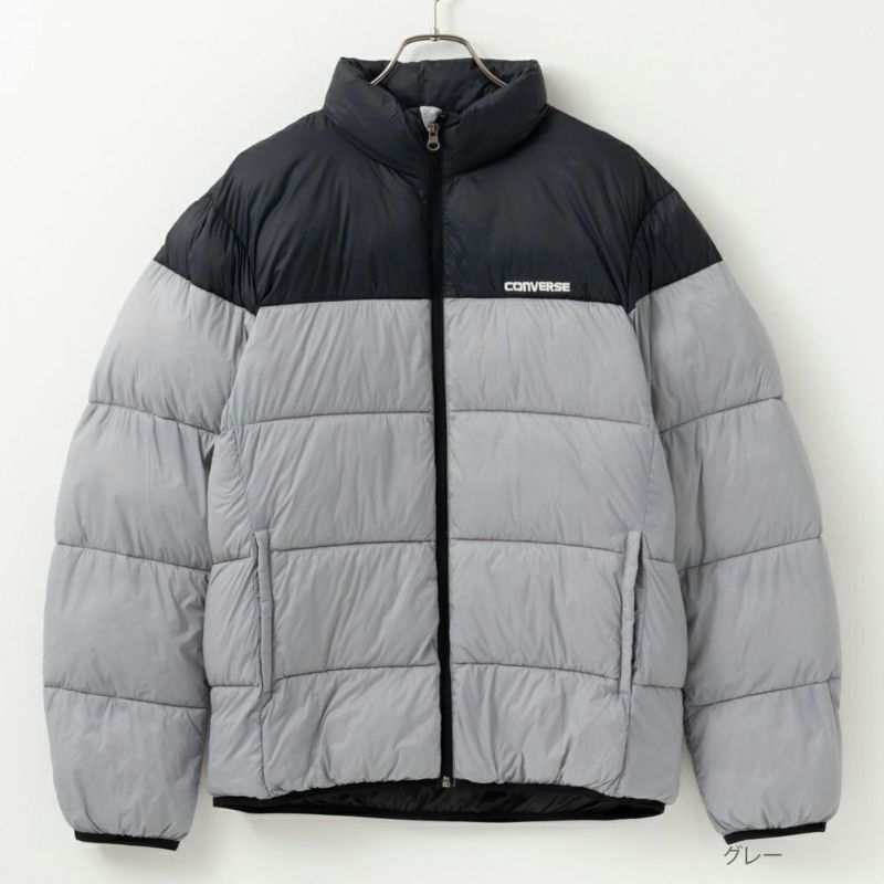 CONVERSE スタンドカラー中綿コート メンズ商品画像-2