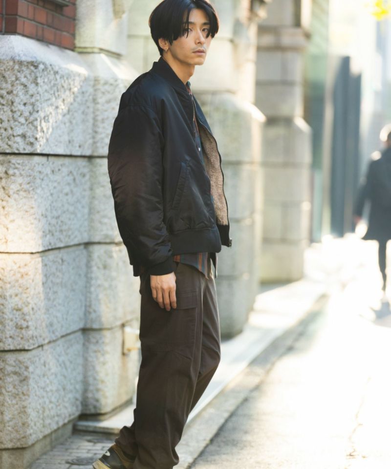 NAVY MA-1タイプリバーシブルジャケット メンズ商品画像-15