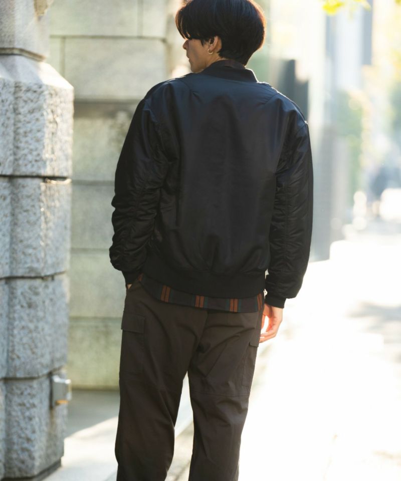 NAVY MA-1タイプリバーシブルジャケット メンズ商品画像-16