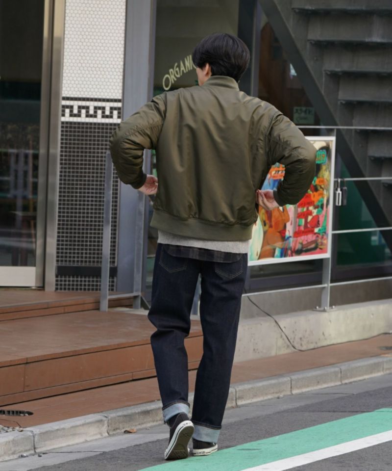 NAVY MA-1タイプリバーシブルジャケット メンズ商品画像-21