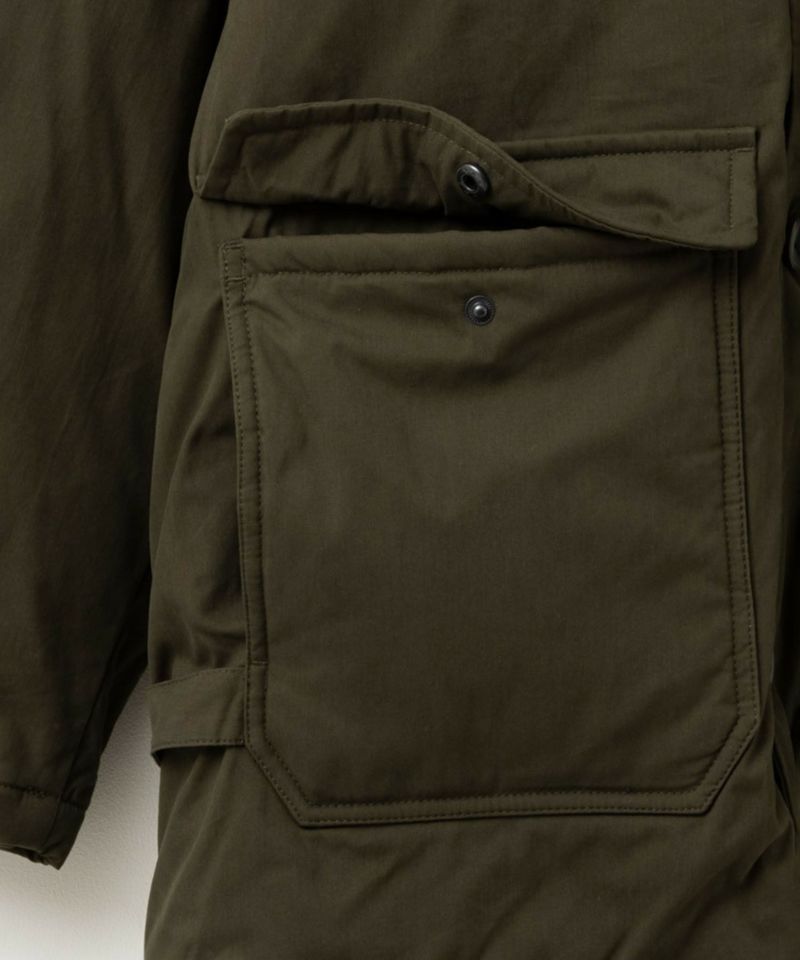 NAVY  ミリタリーフードコート メンズ商品画像-20