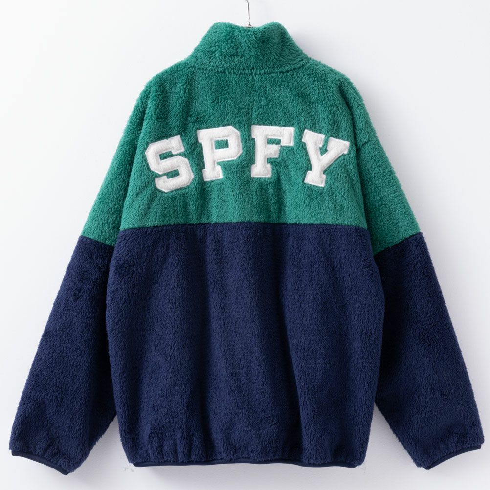 Simplify 切り替え防風ボアブルゾン キッズ