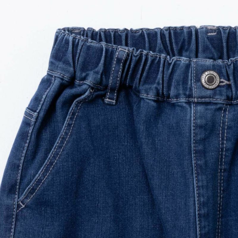 NAVY  デニムワイドパンツ キッズ商品画像-5