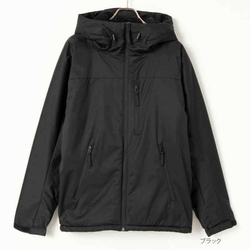 NAVY はっ水/防風/ストレッチ/防花粉 オールウェザー裏シャギーフードアウター メンズ商品画像-5